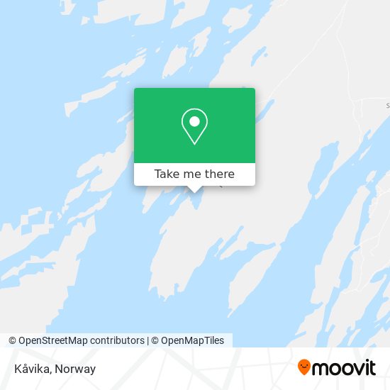 Kåvika map