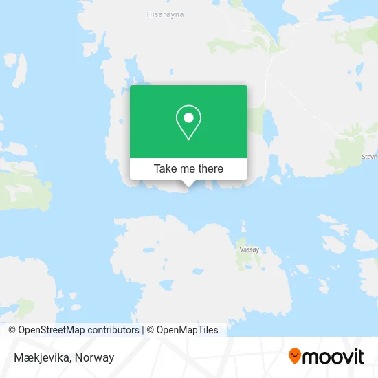 Mækjevika map