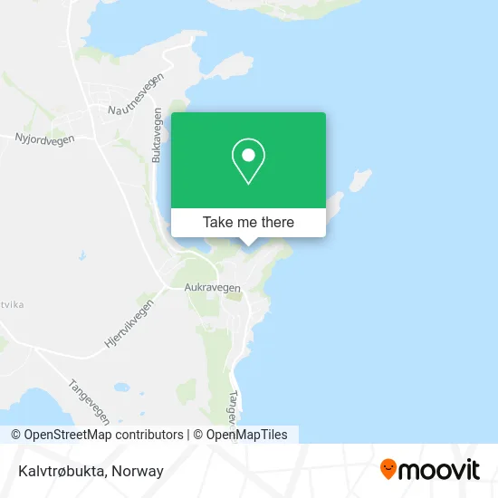 Kalvtrøbukta map