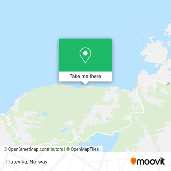 Flatevika map