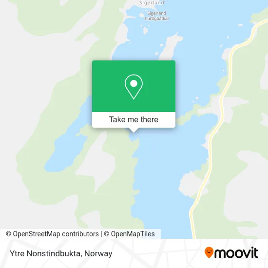 Ytre Nonstindbukta map