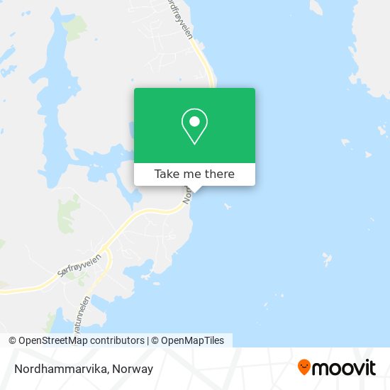 Nordhammarvika map