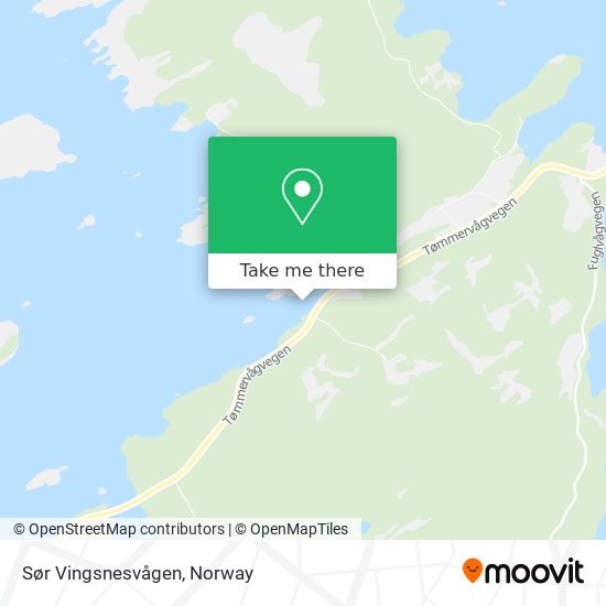 Sør Vingsnesvågen map