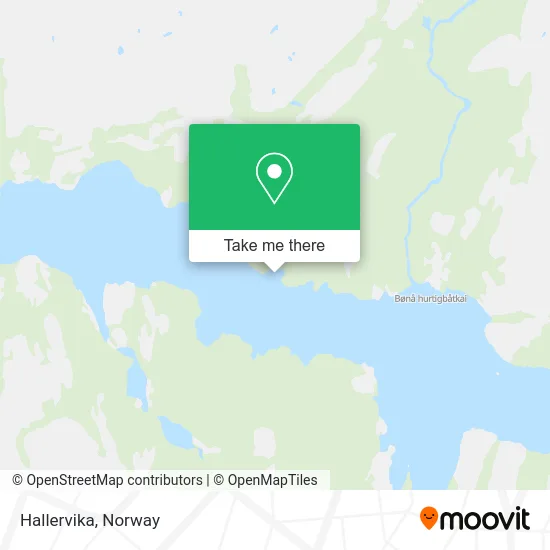 Hallervika map