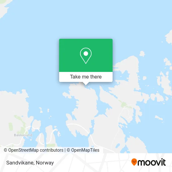 Sandvikane map