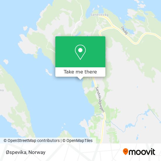 Øspevika map