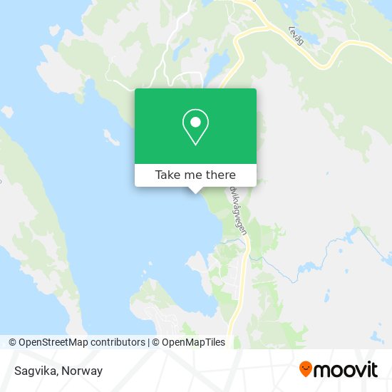 Sagvika map