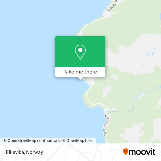 Eikevika map