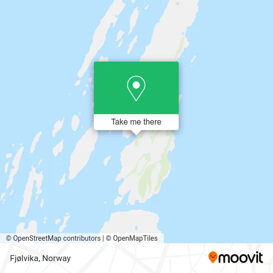 Fjølvika map