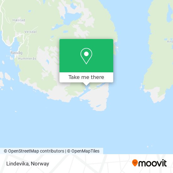 Lindevika map