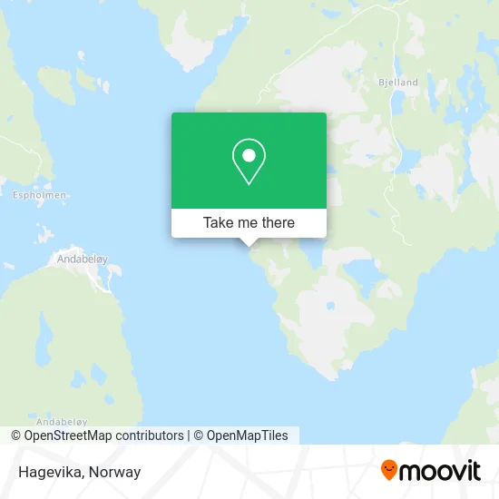 Hagevika map