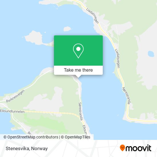 Stenesvika map