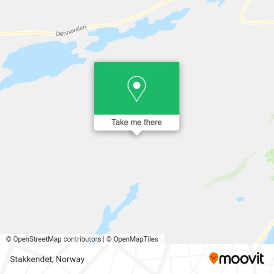 Stakkendet map