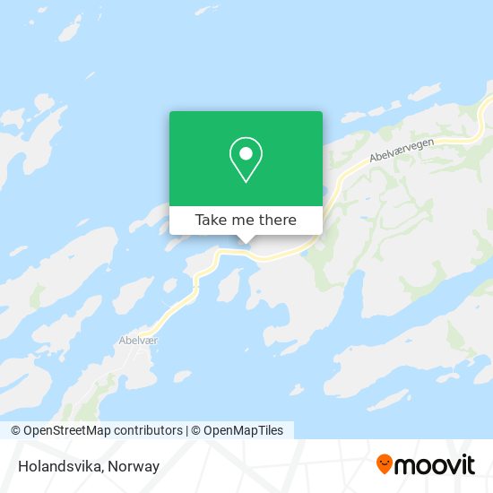 Holandsvika map