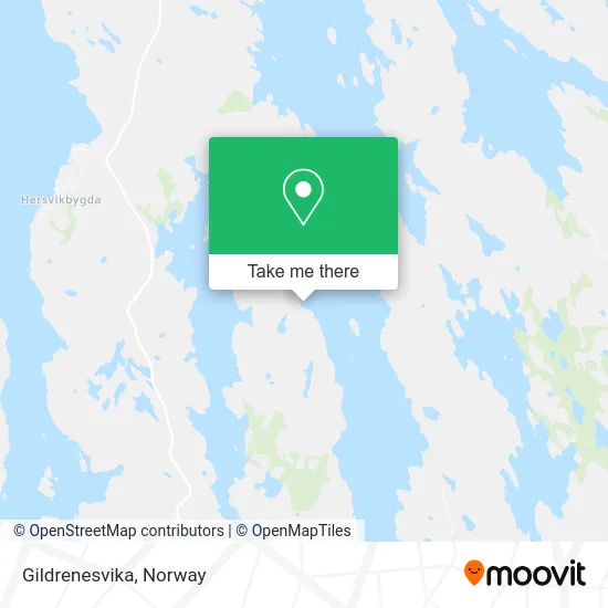 Gildrenesvika map