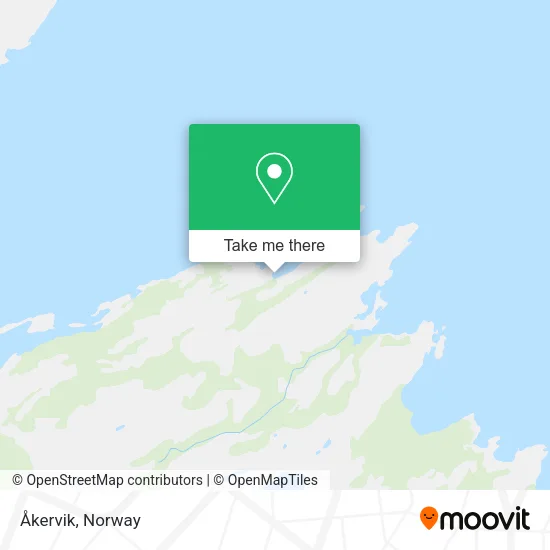 Åkervik map