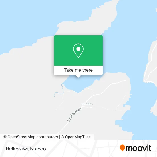 Hellesvika map