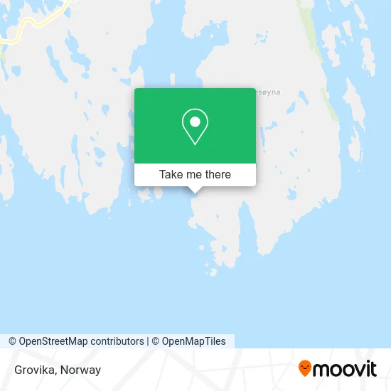 Grovika map