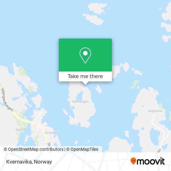 Kvernavika map