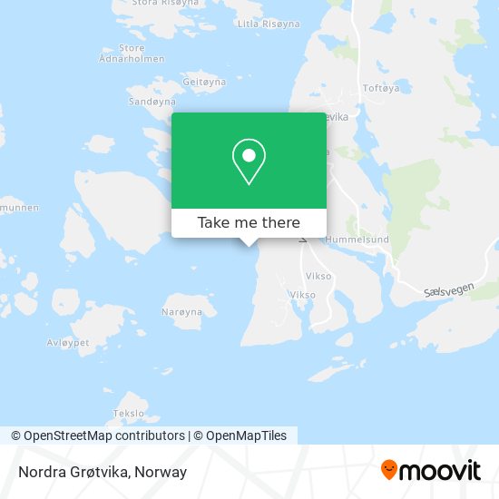 Nordra Grøtvika map