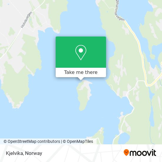 Kjelvika map