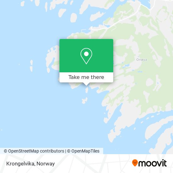 Krongelvika map