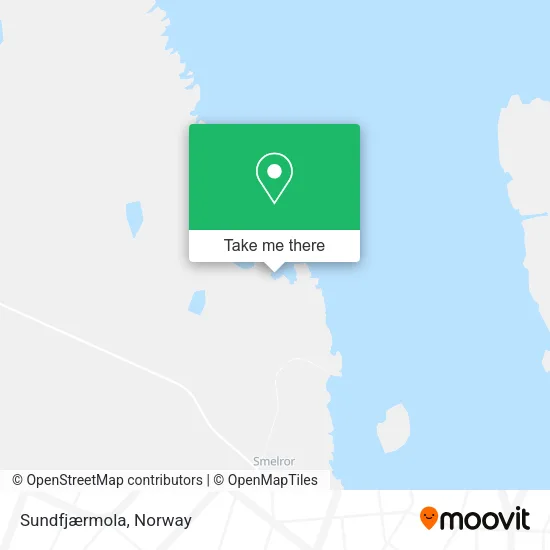 Sundfjærmola map