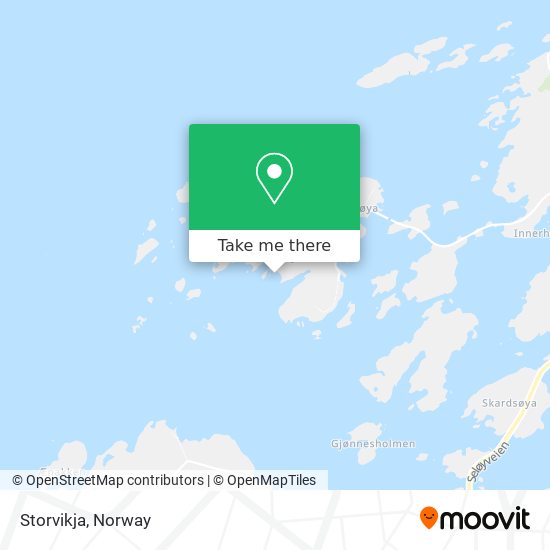 Storvikja map