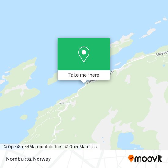 Nordbukta map