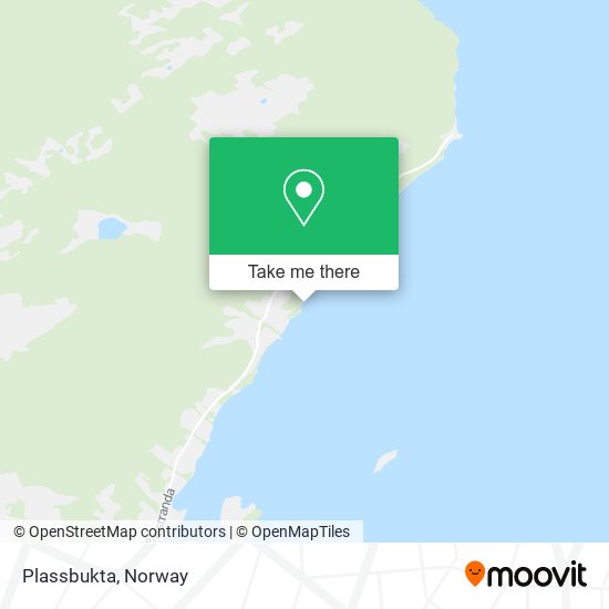 Plassbukta map