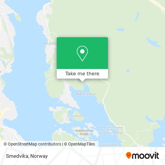 Smedvika map