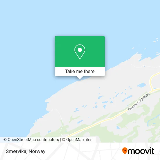 Smørvika map