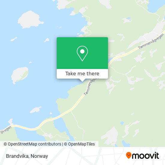 Brandvika map