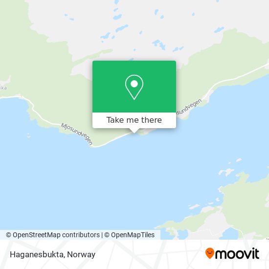 Haganesbukta map