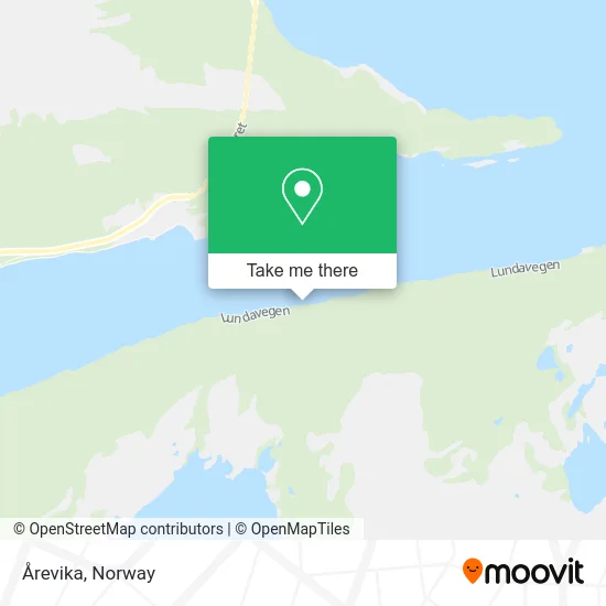 Årevika map