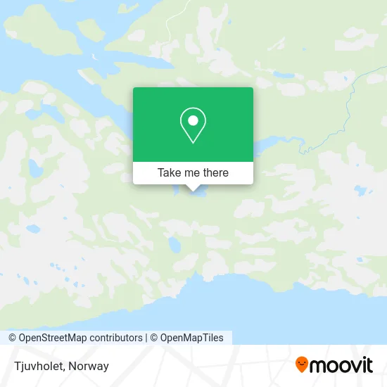 Tjuvholet map