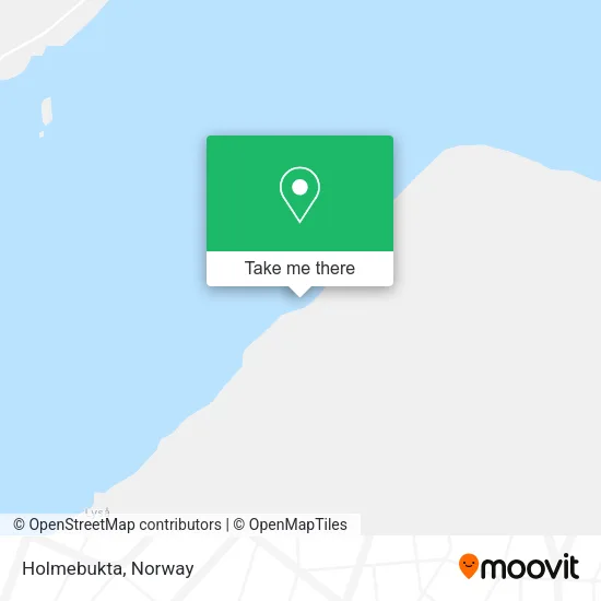 Holmebukta map