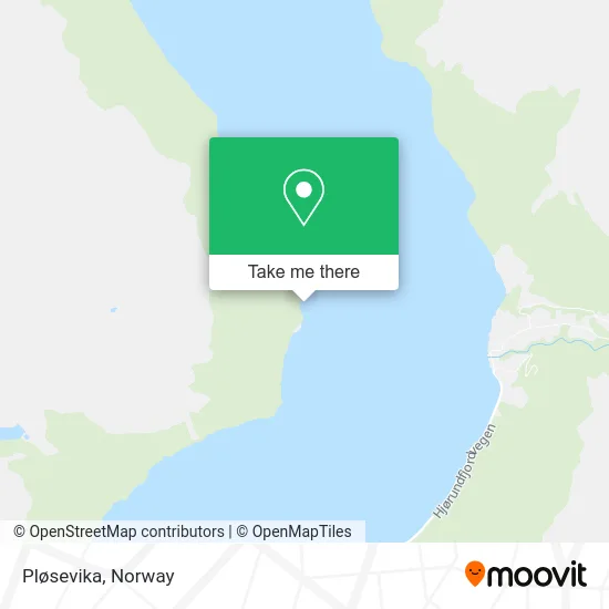 Pløsevika map