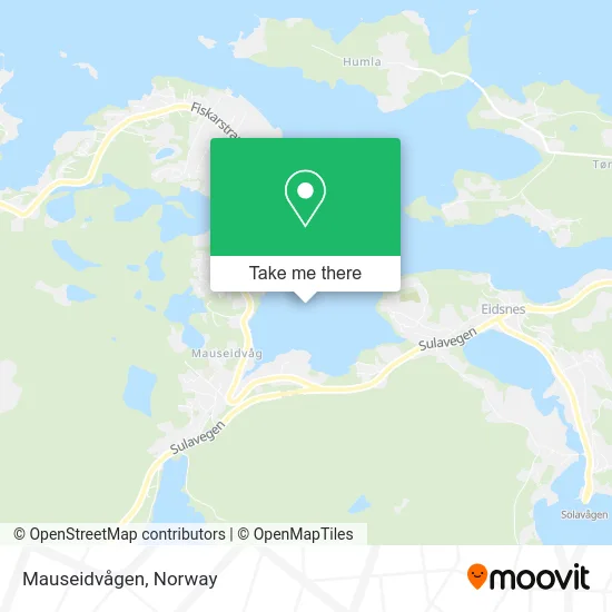 Mauseidvågen map