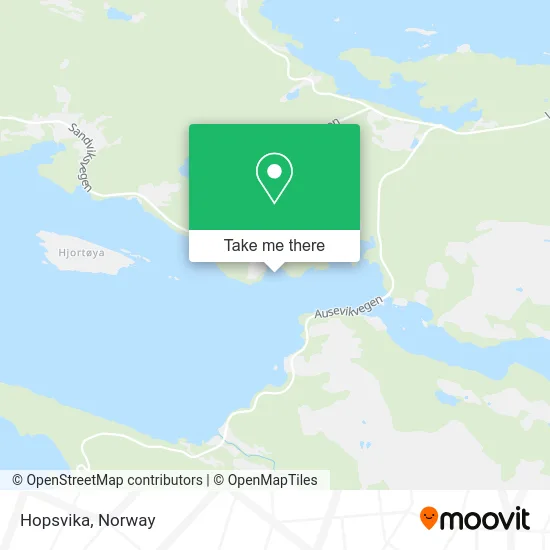 Hopsvika map