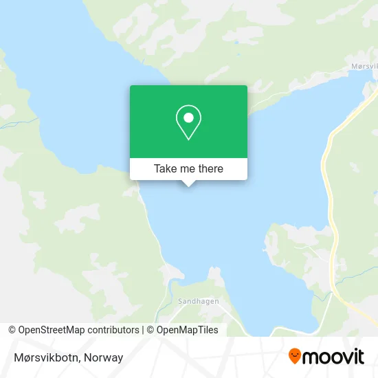 Mørsvikbotn map