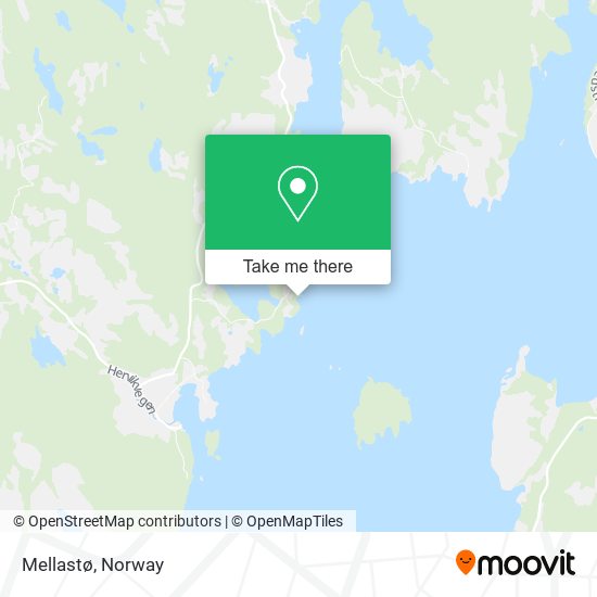 Mellastø map