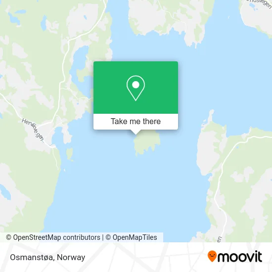 Osmanstøa map