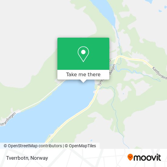 Tverrbotn map