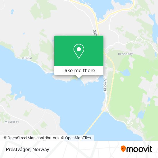 Prestvågen map