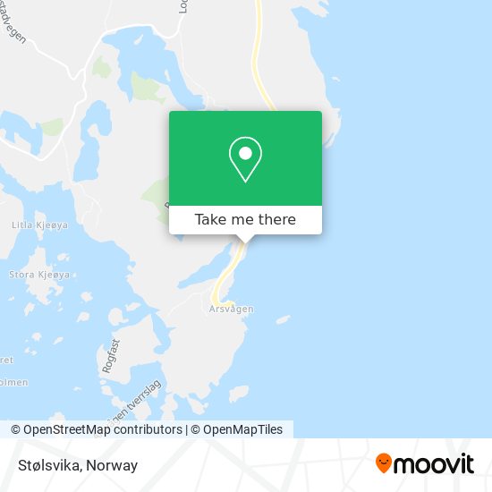 Stølsvika map