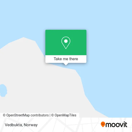 Vedbukta map