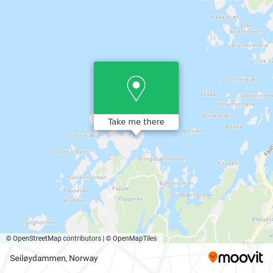 Seiløydammen map