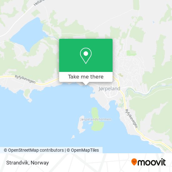 Strandvik map