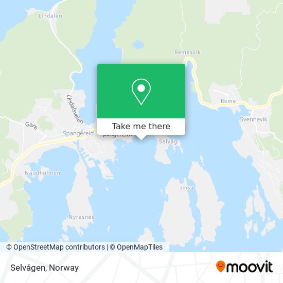 Selvågen map